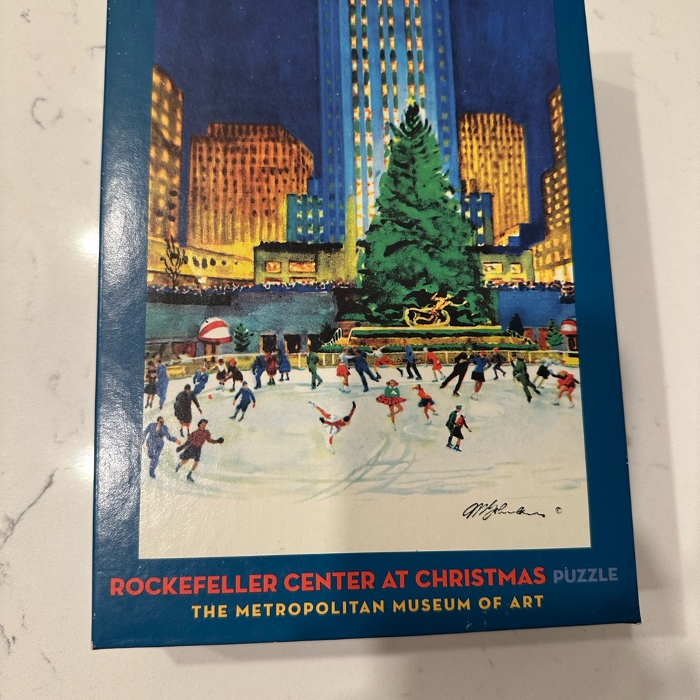 Rockefeller Center at Christmas Puzzle